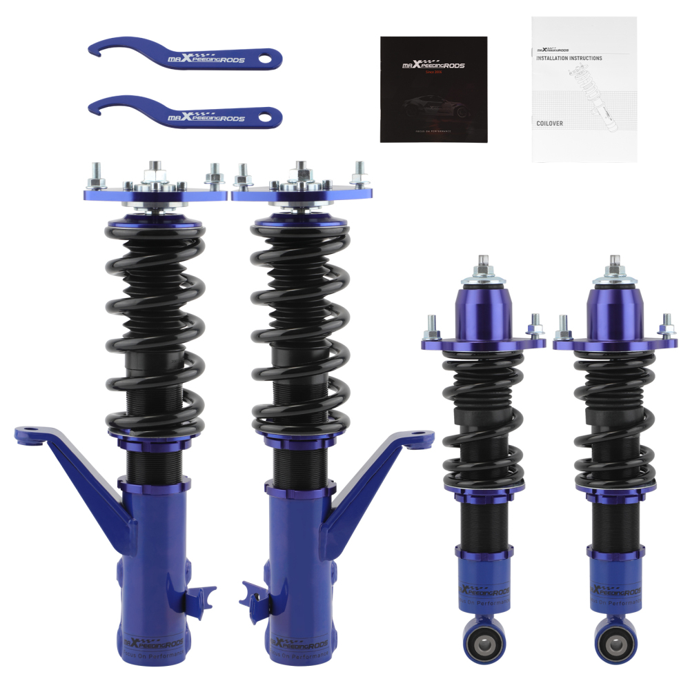 Coilovers Shock Struts Kit compatible for Honda Civic Coilover ES1 compatible for Honda Civic EU3 2001-05 Coilovers Shock Struts Kit compatible for Honda Civic Coilover ES1 compatible for Honda Civic EU3 2001-05