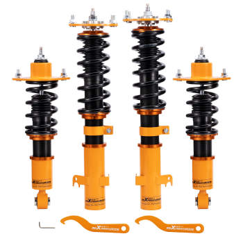 Compatible for HONDA CRV CR-V 2007-2011 Adj. Damper Shock Absorbers Complete Coilovers Kits Lowering Kit