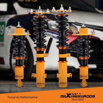 Compatible for HONDA CRV CR-V 2007-2011 Adj. Damper Shock Absorbers Complete Coilovers Kits Lowering Kit