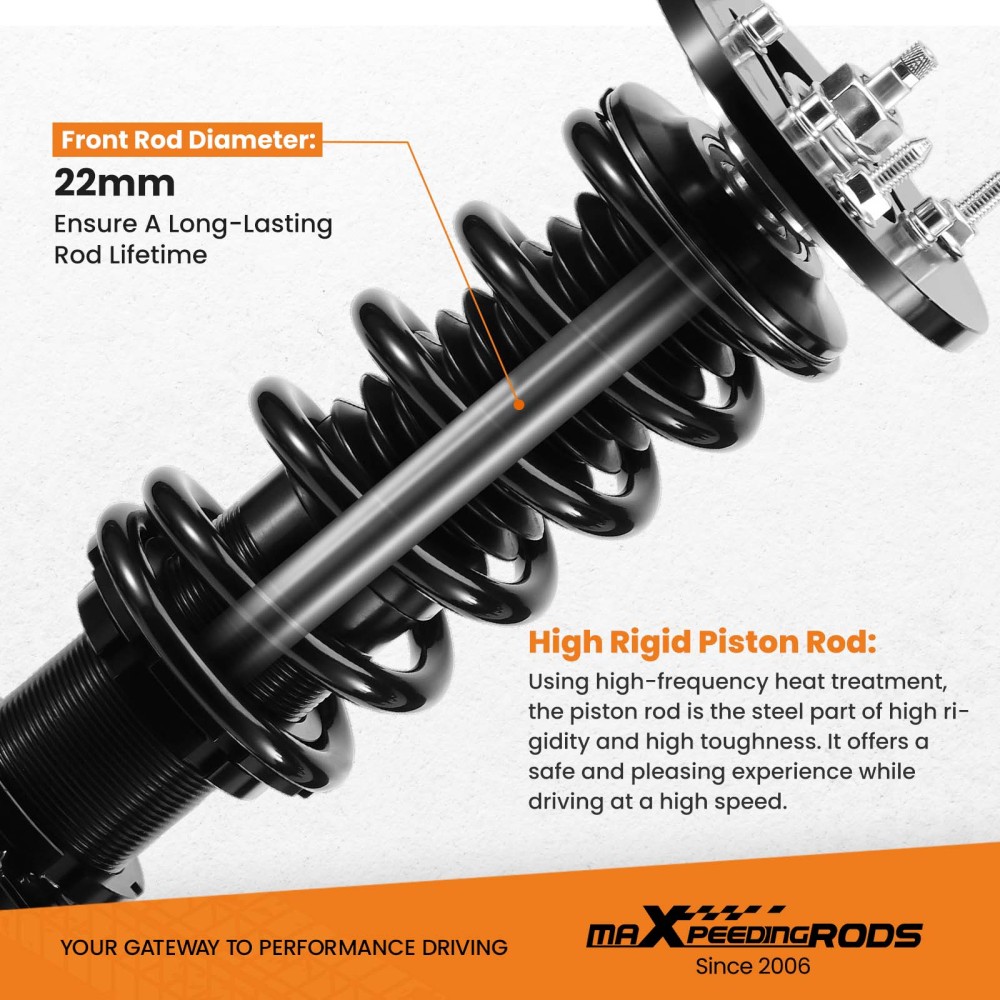 Coilovers Suspension compatible for BMW E36 3 Series Saloon coupe Convertible Touring Shock Coilovers Suspension compatible for BMW E36 3 Series Saloon coupe Convertible Touring Shock