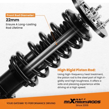 Coilovers Suspension compatible for BMW E36 3 Series Saloon coupe Convertible Touring Shock