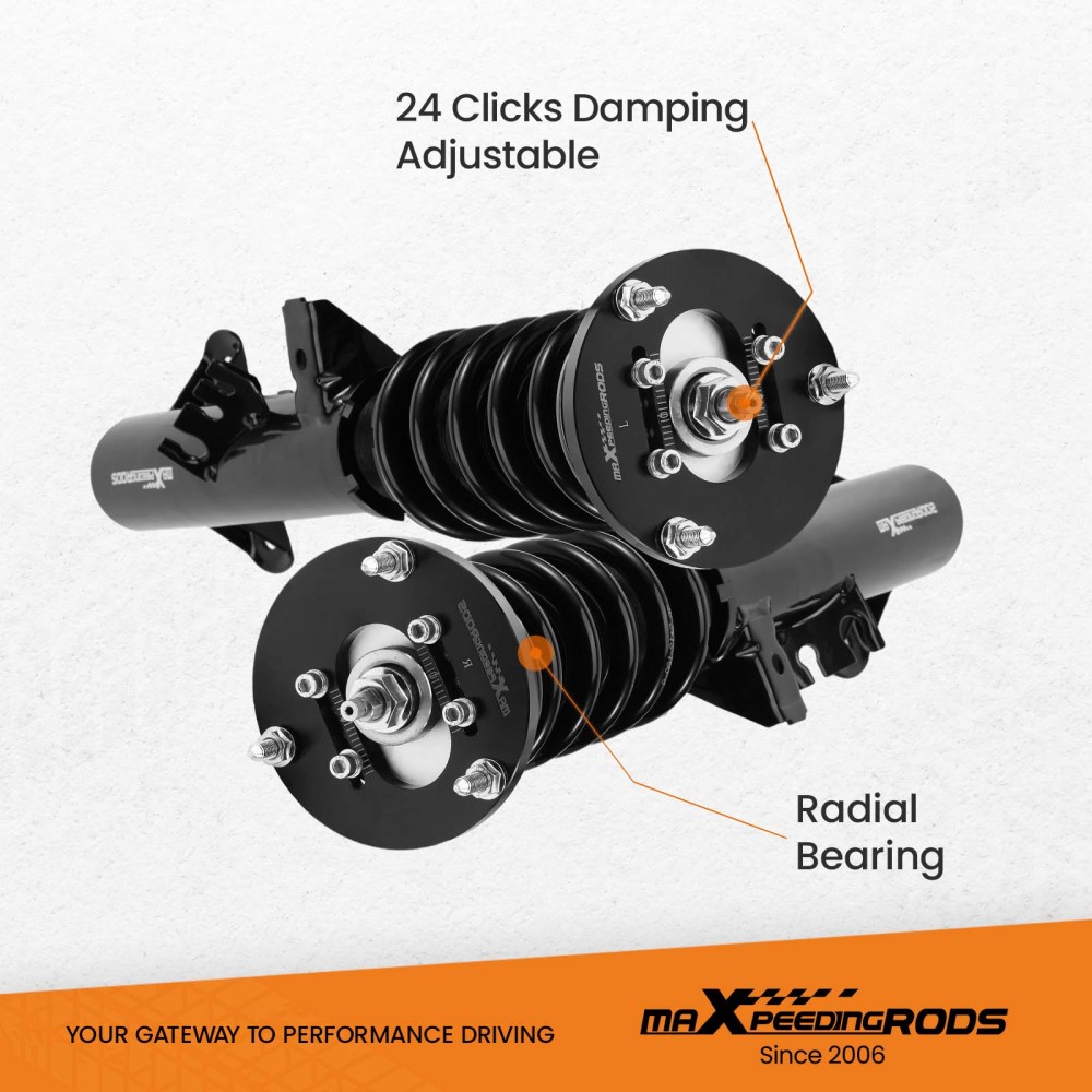 Coilovers Suspension compatible for BMW E36 3 Series Saloon coupe Convertible Touring Shock Coilovers Suspension compatible for BMW E36 3 Series Saloon coupe Convertible Touring Shock