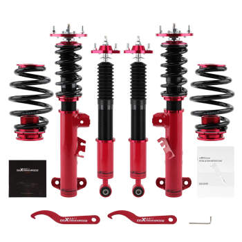 Compatible for BMW 3 Series E36 90-99 325i 325tds Height And Damper Adjustable Coilover Suspension Kit Lowering Kit