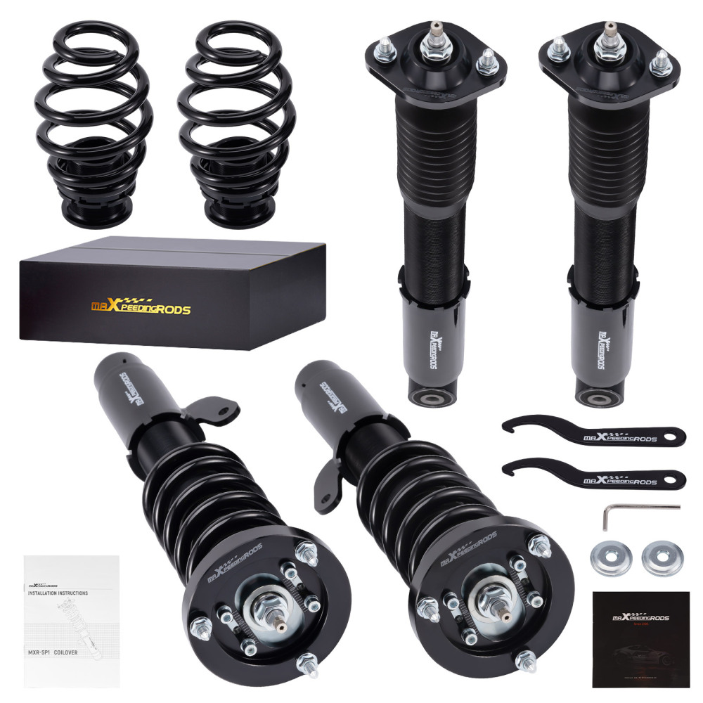 New Coilovers Suspension Kit compatible for BMW 3 Series E46 Saloon Coupe 320i 330 325 New Coilovers Suspension Kit compatible for BMW 3 Series E46 Saloon Coupe 320i 330 325