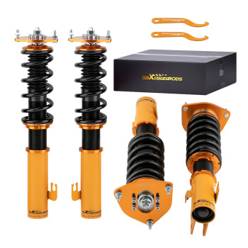 New Coilovers Kit compatible for Subaru Forester 1998-2002 Adj. Height Coil Springs and Strut Lowering Kit