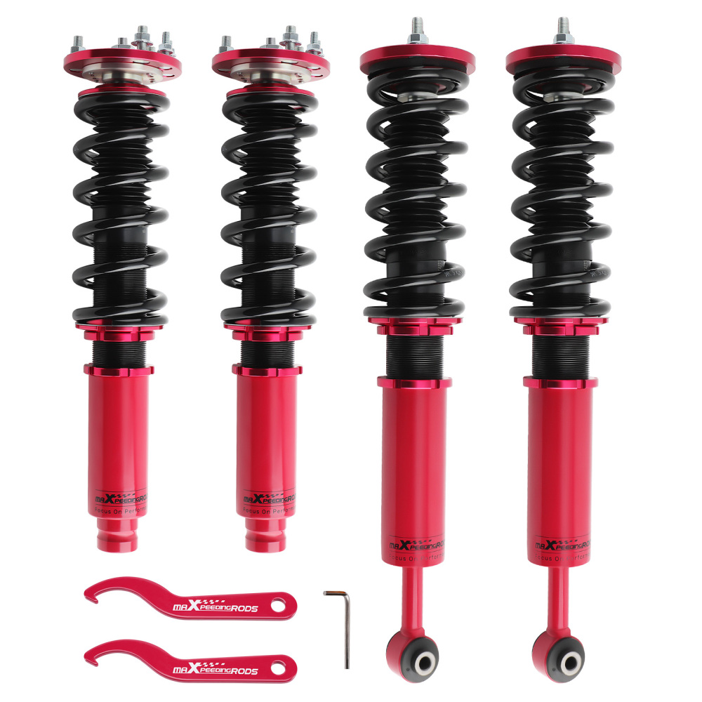 Compatible for Honda Accord 2003-2007 Maxpeedingrods Suspension Kits Adjustable Height Coil Strut Coilovers lowering kit