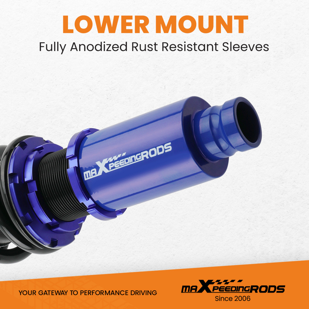 Maxpeedingrods Kit de suspensión delantera y trasera con amortiguadores Compatible para Honda CR-X del Sol 1992-1995 EG (EG1) Maxpeedingrods Kit de suspensión delantera y trasera con amortiguadores Compatible para Honda CR-X del Sol 1992-1995 EG (EG1)