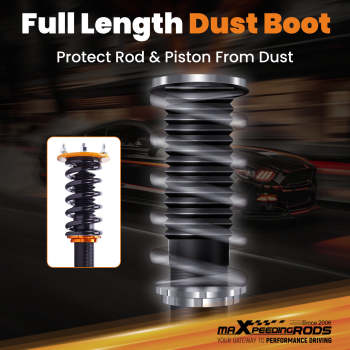 Performance Coilovers Kit compatible for Lexus LS 400 XF10 1990 91 92 93 1994 Saloon Lowering Kit