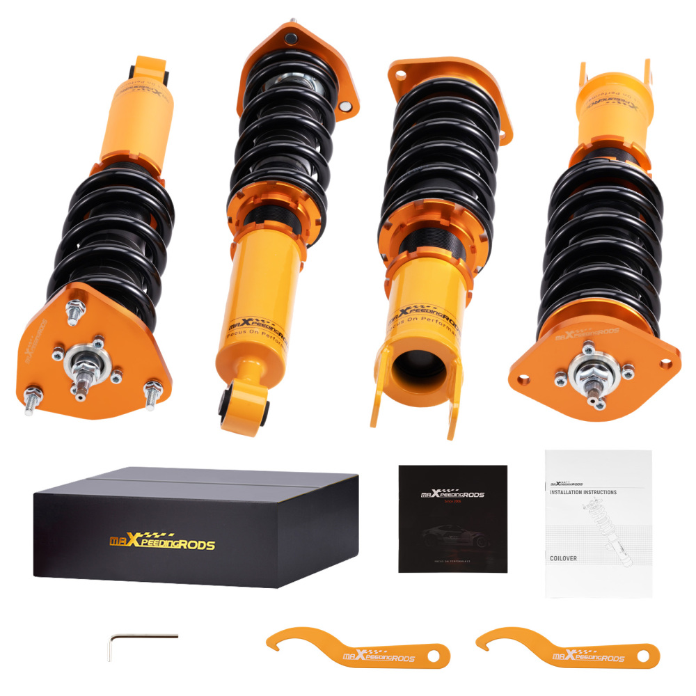 Damper Adjustable Coilovers Struts 370z lowering springs Suspension Kits compatible for Nissan 370z coilovers 2008- 