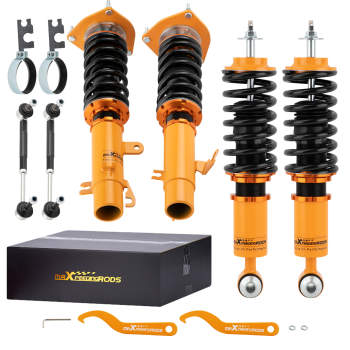 Adjustable Coilovers Suspension Kit compatible for Mini R55 Clubman Cooper S One D 2007-14 Lowering Kit