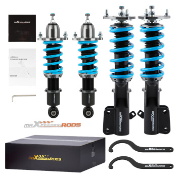 COT6 24 Ways Adjustable Coilovers Suspension Kit compatible for Honda Civic EM2 2001-2005 Lowering Kit