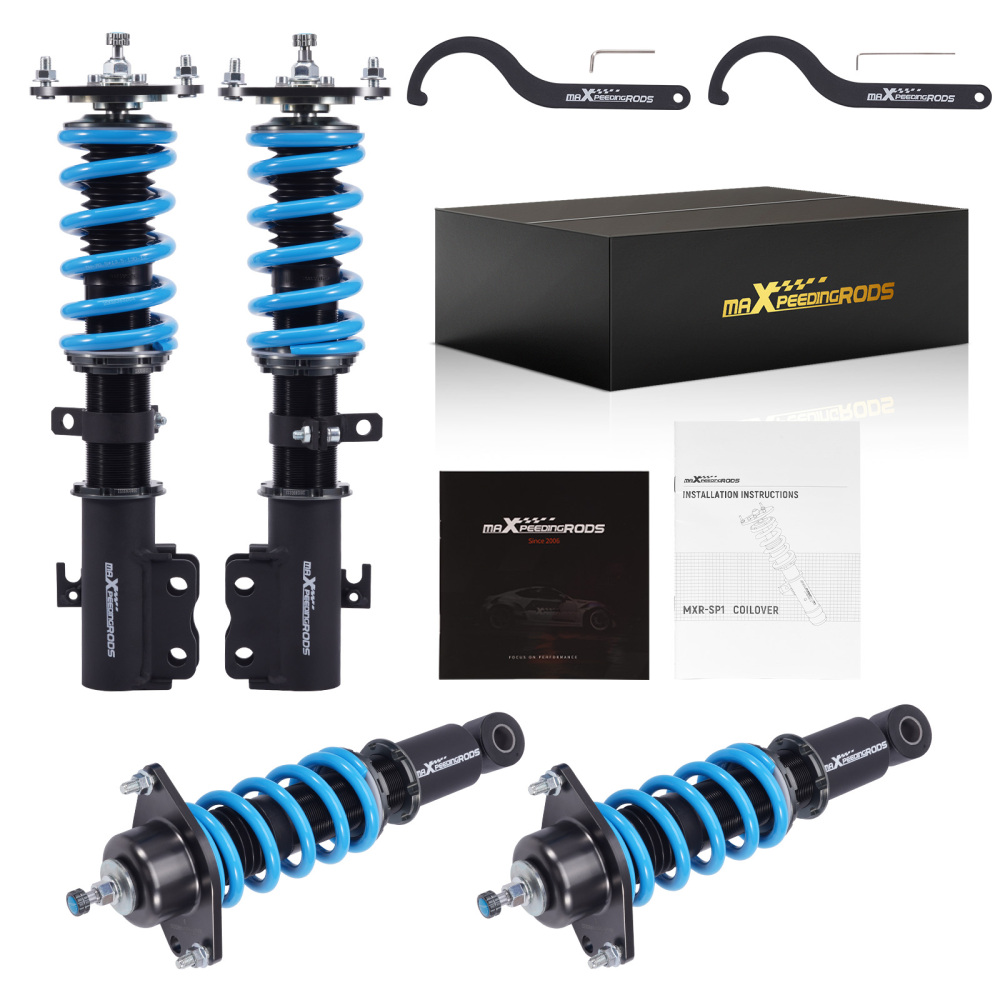 24-Way Damper Coilover compatible for Toyota Corolla ZZE122 Hatchback 1.8 VVTi 1ZZ-FE 03-08 Lowering Kit