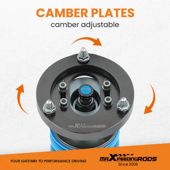 Performance Coilovers Kit compatible for BMW 3 Series E46 M3 2000-2006 Suspension Spring Lowering Kit