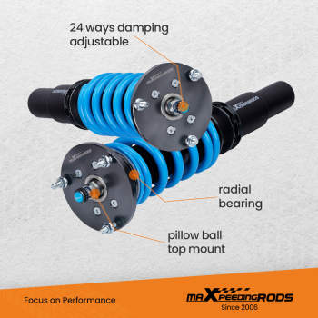 Coilovers Suspension Kit compatible for BMW 5 Series (E60) Saloon Diesel Engines 525i 528i Lowering Kit