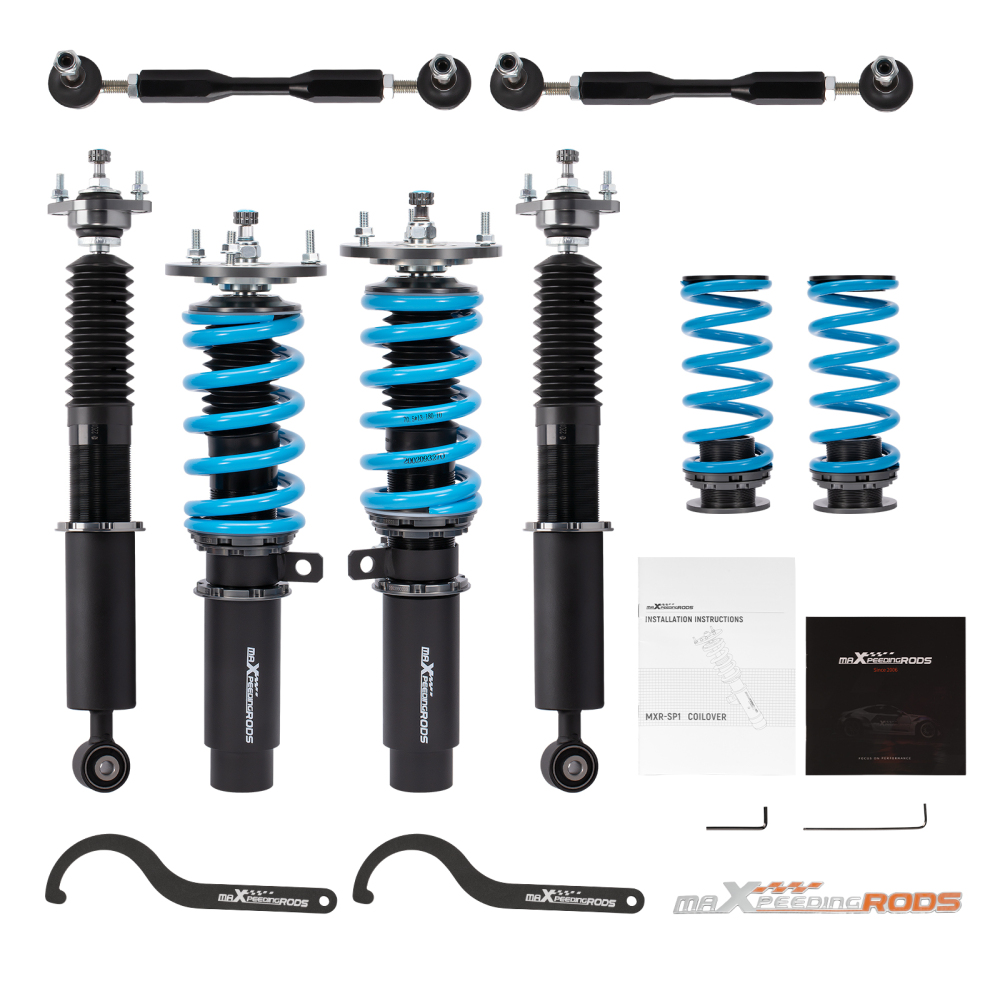 Kit Suspension Combine Fileté Compatible pour BMW Z4 E85 Roadster E86 2003-2009 3.0 si D'abaissement Kit Suspension Combine Fileté Compatible pour BMW Z4 E85 Roadster E86 2003-2009 3.0 si D'abaissement