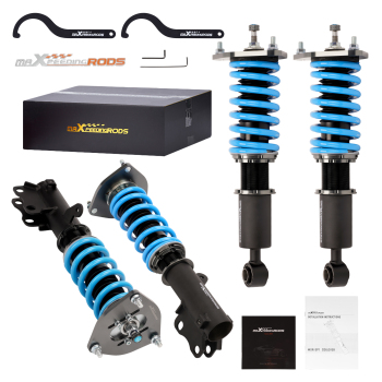 24 Ways Adjustable Damper Force Coilovers compatible for Mitsubishi Eclipse IV Galant DJ Lowering Kit