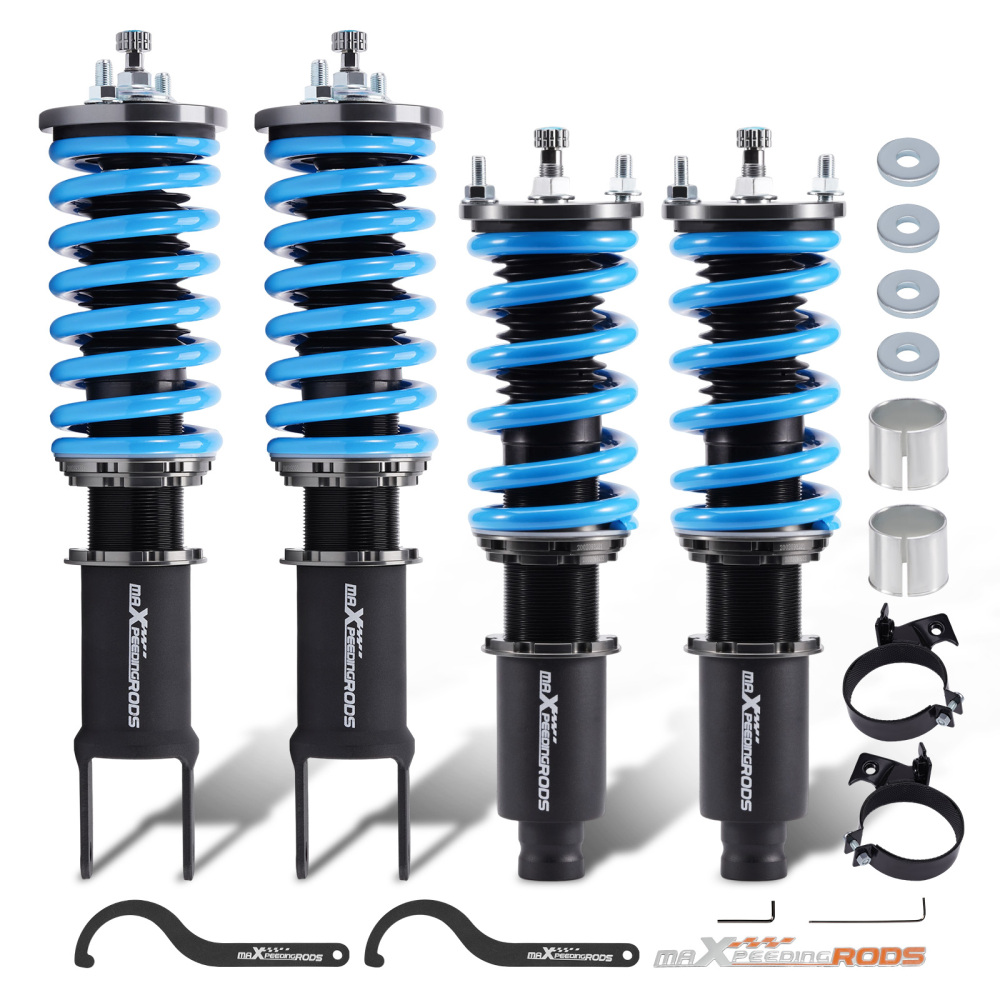 Compatible for Honda Civic 1992-1995 EJ EG EH rear fork type Adj. Damper Coilover Coil Spring Strut Lowering Kit