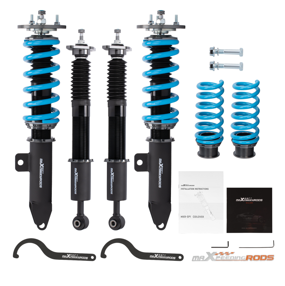 Kit 4 Amortisseurs compatible pour Dodge Challenger SRT8 6.1 Coupé 2008-2010 5.7 3.5 Réglable en Hauteur Kit 4 Amortisseurs compatible pour Dodge Challenger SRT8 6.1 Coupé 2008-2010 5.7 3.5 Réglable en Hauteur