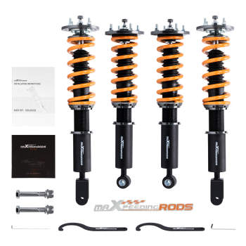 Coilovers Kit compatible for Jaguar XF X250 2007-15 Front Fork Saloon Suspension Spring Lowering Kit
