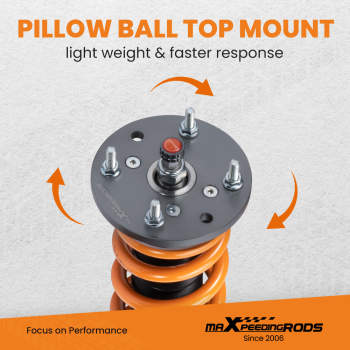 Coilovers Kit compatible for Jaguar XF X250 2007-15 Front Fork Saloon Suspension Spring Lowering Kit