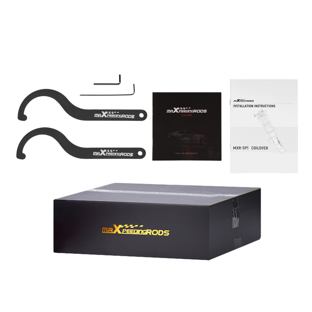 Kit Assetto a Ghiera Ammortizzatori compatibile per Mazda MX-5 II (NB) 1998-05 MX5 Coilover