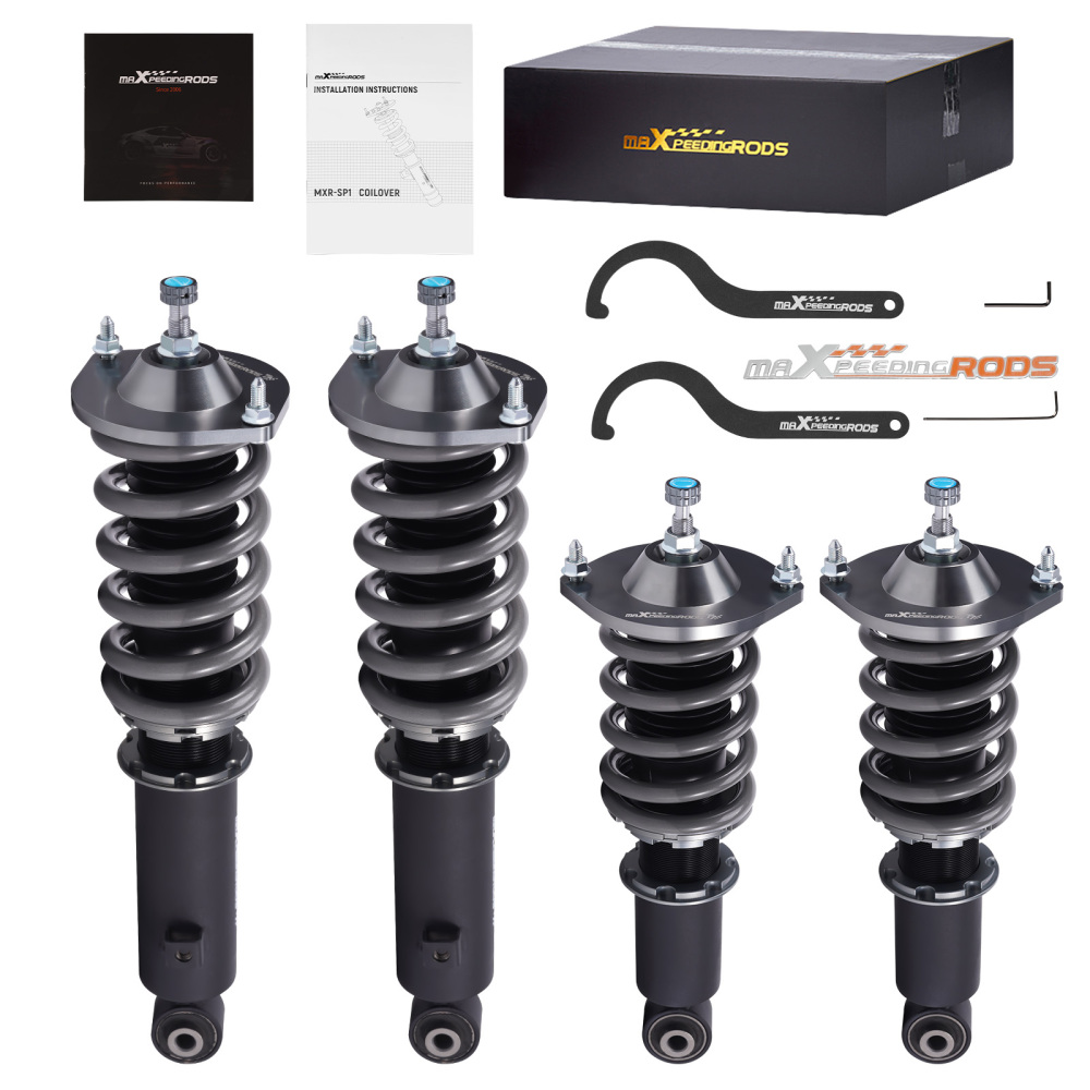 Performance Coilover Suspension Kit compatible for Mazda MX-5 NB 1998-2005 Miata Lowering Kit Performance Coilover Suspension Kit compatible for Mazda MX-5 NB 1998-2005 Miata Lowering Kit