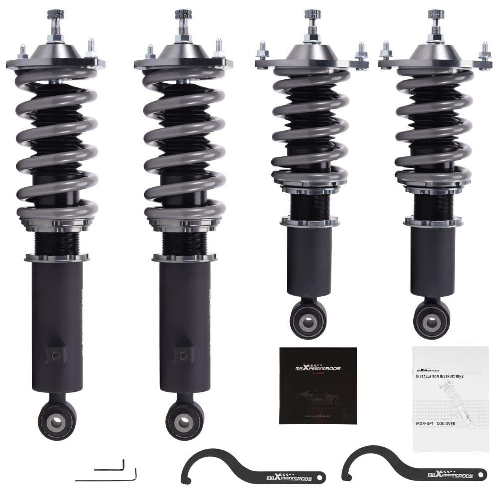 Performance Coilover Suspension Kit compatible for Mazda MX-5 NB 1998-2005 Miata Lowering Kit Performance Coilover Suspension Kit compatible for Mazda MX-5 NB 1998-2005 Miata Lowering Kit