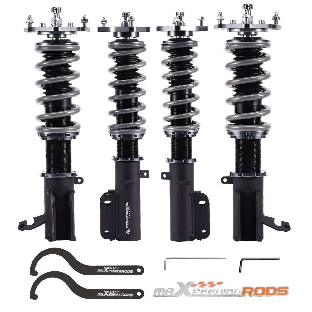 maXpeedingrods COT7 24 Ways Damping Coilover compatible for Toyota Corolla E90 E100 91–98 Lowering Kit maXpeedingrods COT7 24 Ways Damping Coilover compatible for Toyota Corolla E90 E100 91–98 Lowering Kit