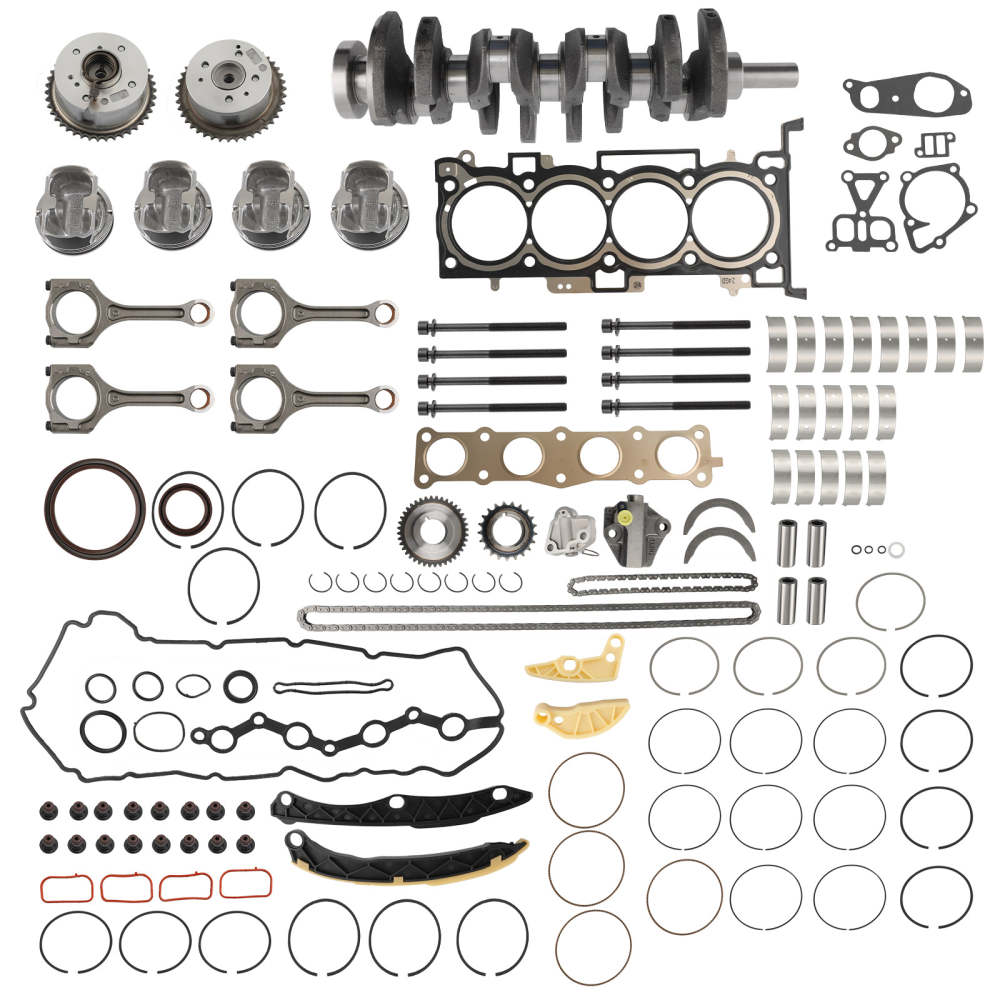 Cylinder Head Gasket Set W/ Head Bolts – 06-09 Hyundai Kia 2.4L GDi G4KC