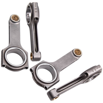 Connecting Rods compatible for Honda Civic CRX D16 D Series Forged 4140 Steel Conrods New