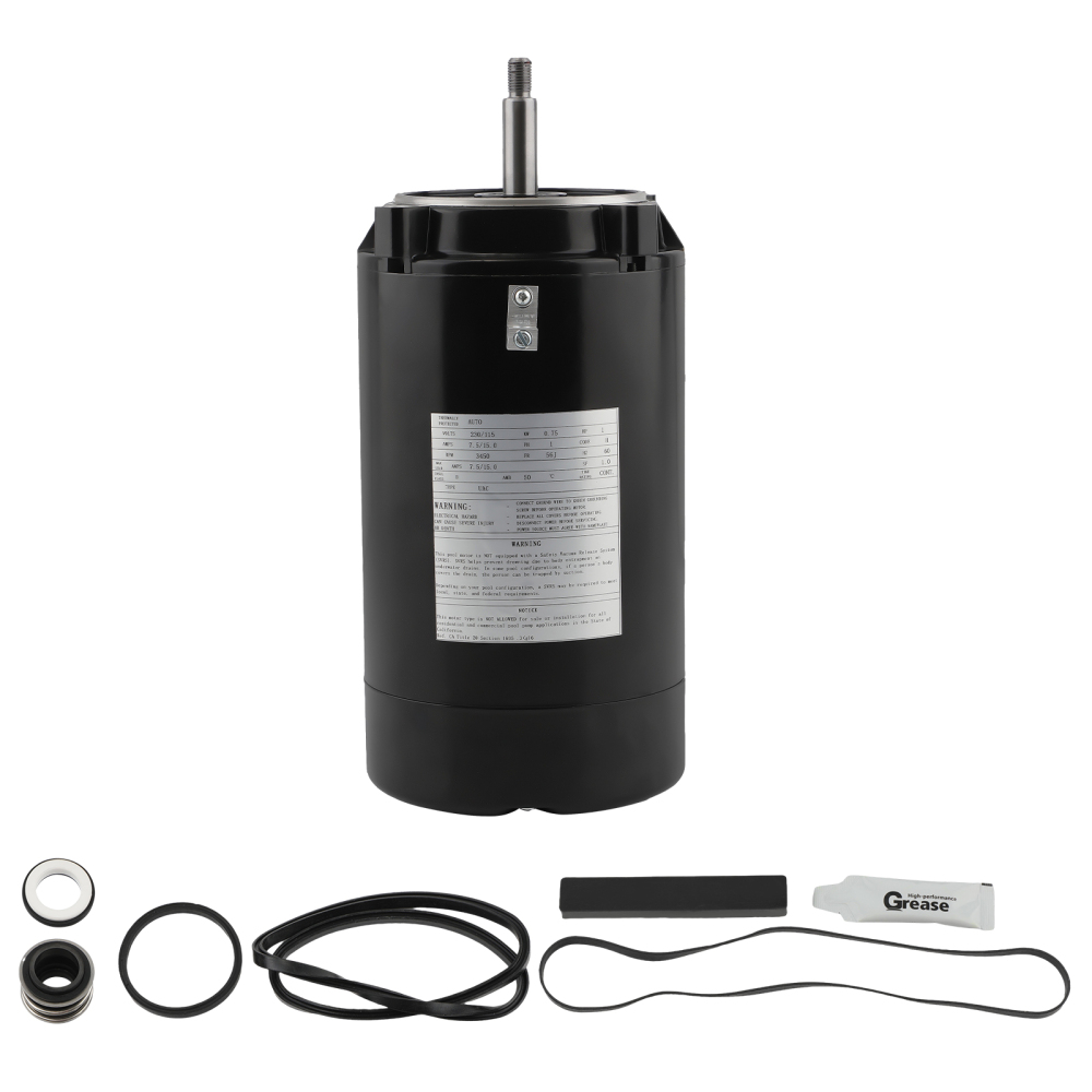 Pool Pump MotorSeal Replacement Kit For Hayward Super Pump UST1102 1 HP Pool Pump MotorSeal Replacement Kit For Hayward Super Pump UST1102 1 HP