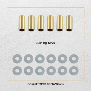 Front Dual Twin Shock Bracket Mount Kit compatible for Ford F250 F350 4WD 1999-2004