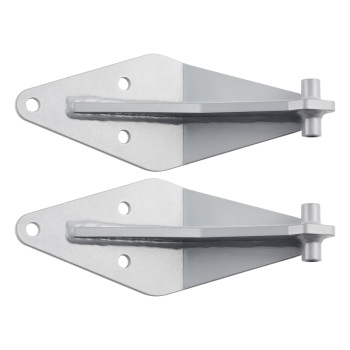 Front Dual Twin Shock Bracket Mount Kit compatible for Ford F250 F350 4WD 1999-2004