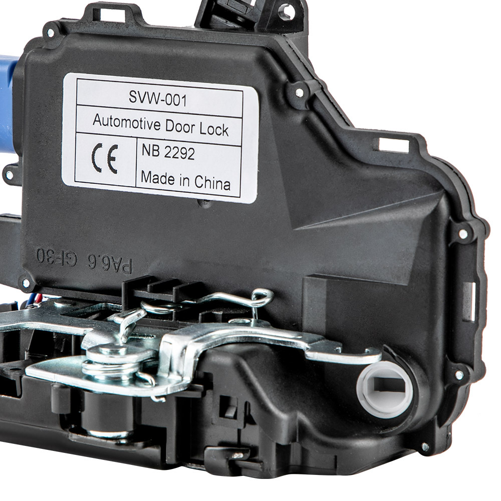 Avant Gauche Serrure de porte compatible pour VW Transporter MK5 T5 Lupo POLO Fabia 6Y2 1.4