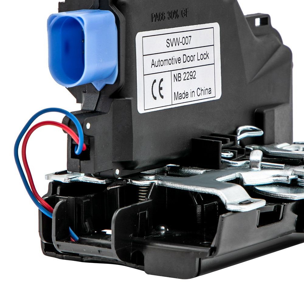 REAR LEFT PASSENGER SIDE CENTRAL DOOR LOCK compatible for VW GOLF MK5 V 03gt;09 7 PINS ASH