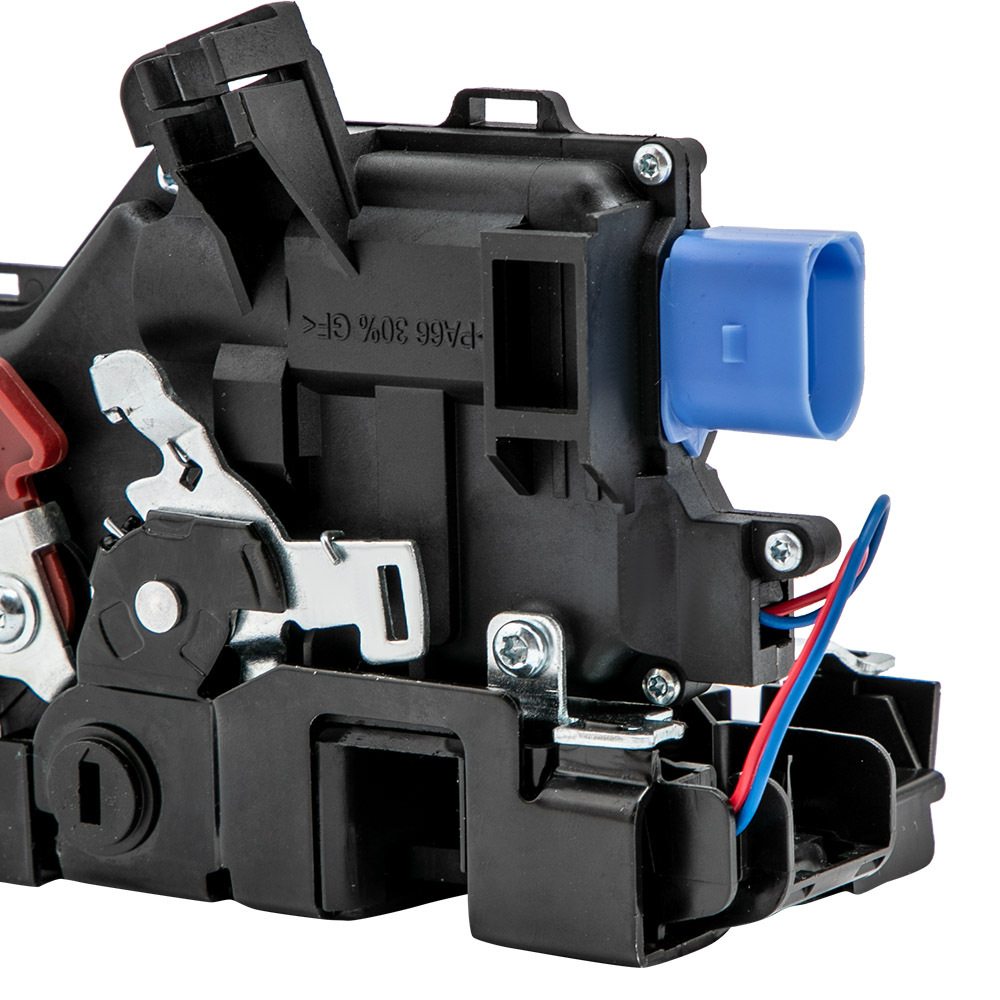 REAR LEFT PASSENGER SIDE CENTRAL DOOR LOCK compatible for VW GOLF MK5 V 03gt;09 7 PINS ASH