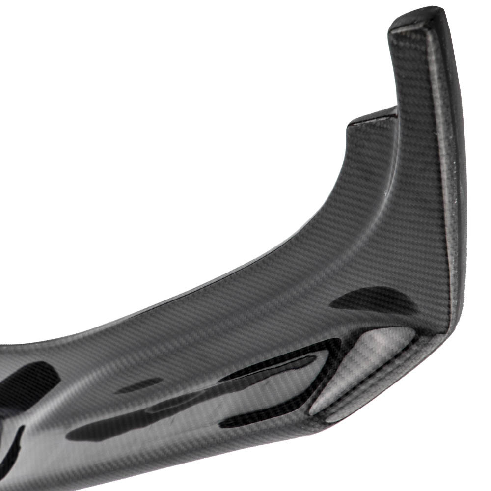 Carbon Fiber Rear Bumper Diffuser Splitter Canards compatible for Infiniti Q50 2014-2020