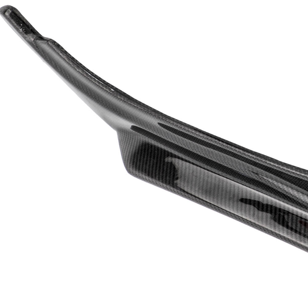 Carbon Fiber Rear Bumper Diffuser Splitter Canards compatible for Infiniti Q50 2014-2020