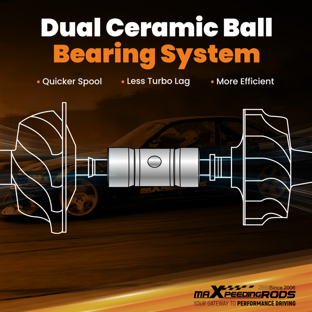 Upgrade for GT2871 T25 Ball Bearing Turbo Billet Wheel 0.64 A/R Turbine Housing Upgrade for GT2871 T25 Ball Bearing Turbo Billet Wheel 0.64 A/R Turbine Housing