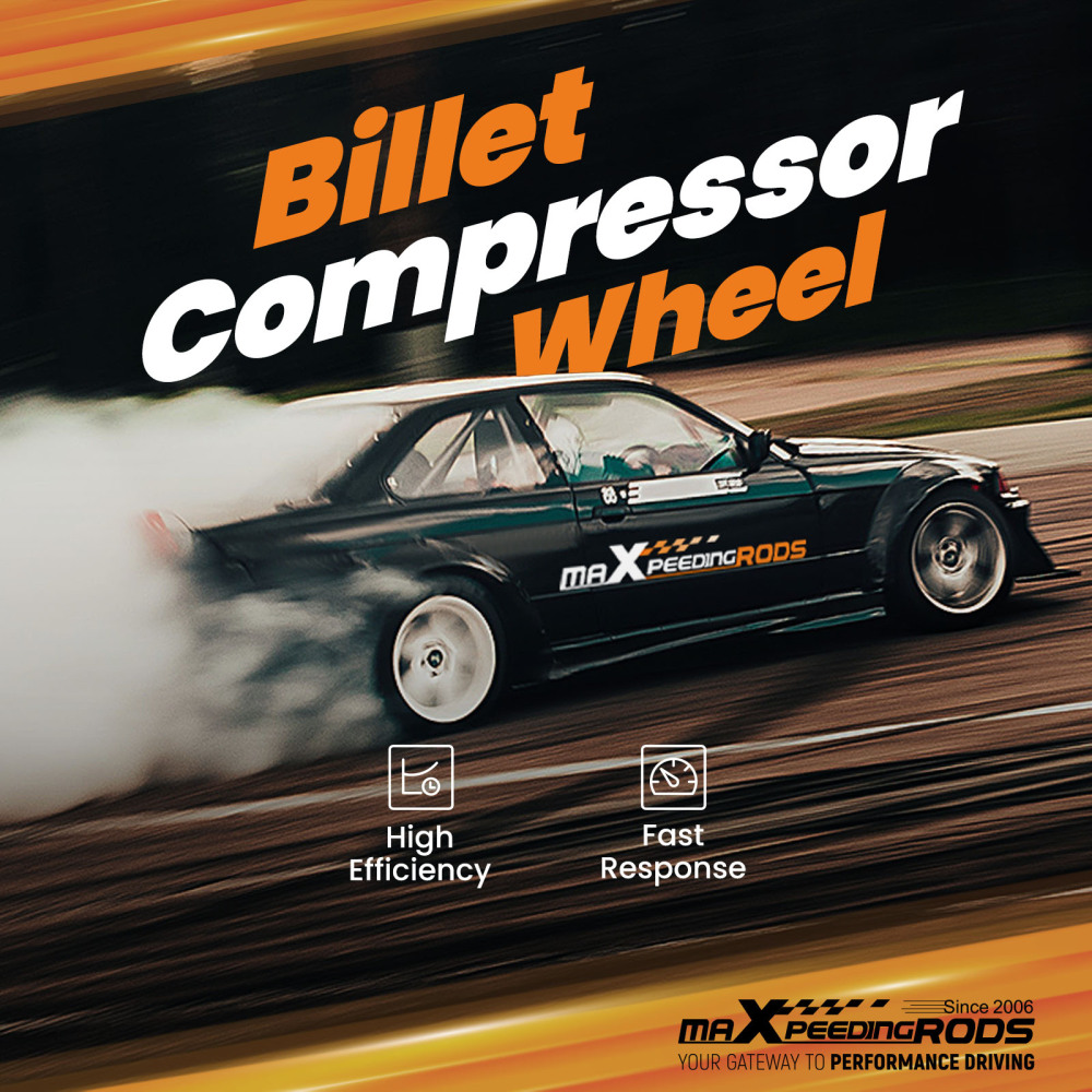 Upgrade Turbo Turbocharger Billet for GT2871 Dual Ceramic Ball Bearing K419 alloy