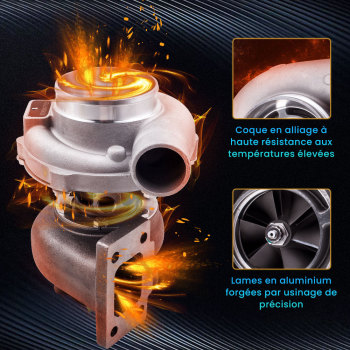 Turbocompresseur universel pour tous les moteurs 4/6 cylindres 2,5L-3,0L