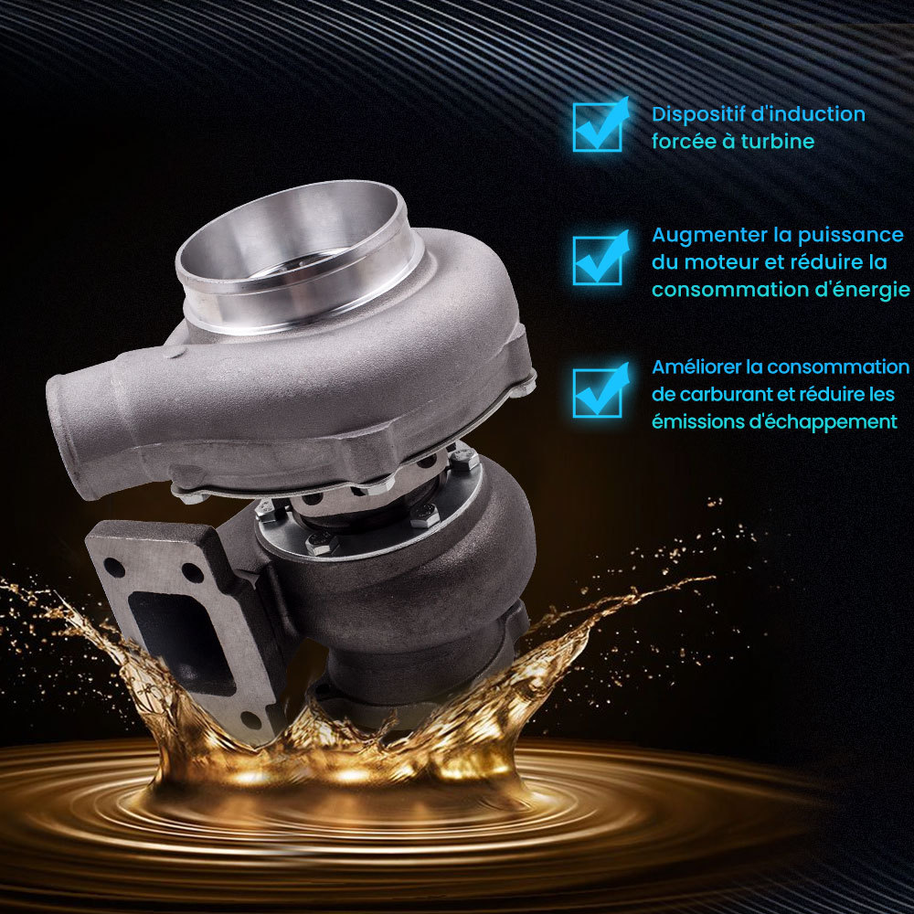 Turbocompresseur universel pour tous les moteurs 4/6 cylindres 2,5L-3,0L Turbocompresseur universel pour tous les moteurs 4/6 cylindres 2,5L-3,0L