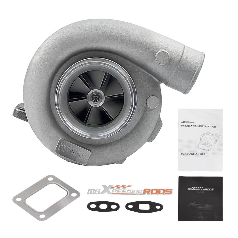 T4 T76 Turbo Turbine .96 A/R Com A/R80 Oil V Band Turbocharger For V6 compatible for V8