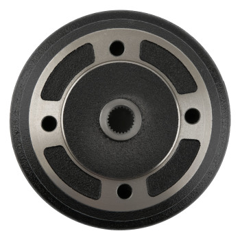 Front Brake Drum Wheel Hub compatible for Kawasaki Mule 3000 3010 3020 4000 4010 2001-08