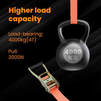 10 X Heavy Duty Ratchet Tie Down Straps 5M x 50MM ×4T Transport Truck Lashing