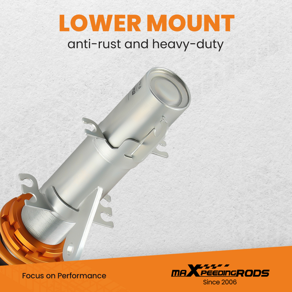 Compatible for Audi TT compatible for FWD 98-06 - MK1 - Height Adjustable MaXpeedingrods Coilovers Shocks 