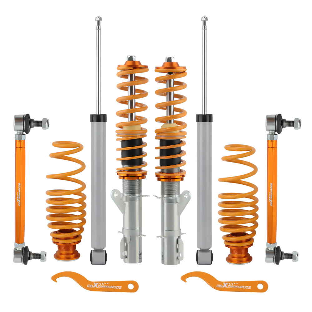 Compatible for Audi TT compatible for FWD 98-06 - MK1 - Height Adjustable MaXpeedingrods Coilovers Shocks 