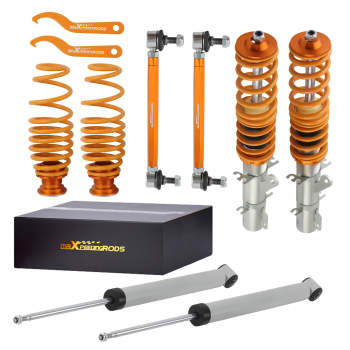 Coilover Suspension Kit compatible for VW Golf Mk4 IV compatible for Audi A3 8L TT 8N 1996-2006 Lowering Kit