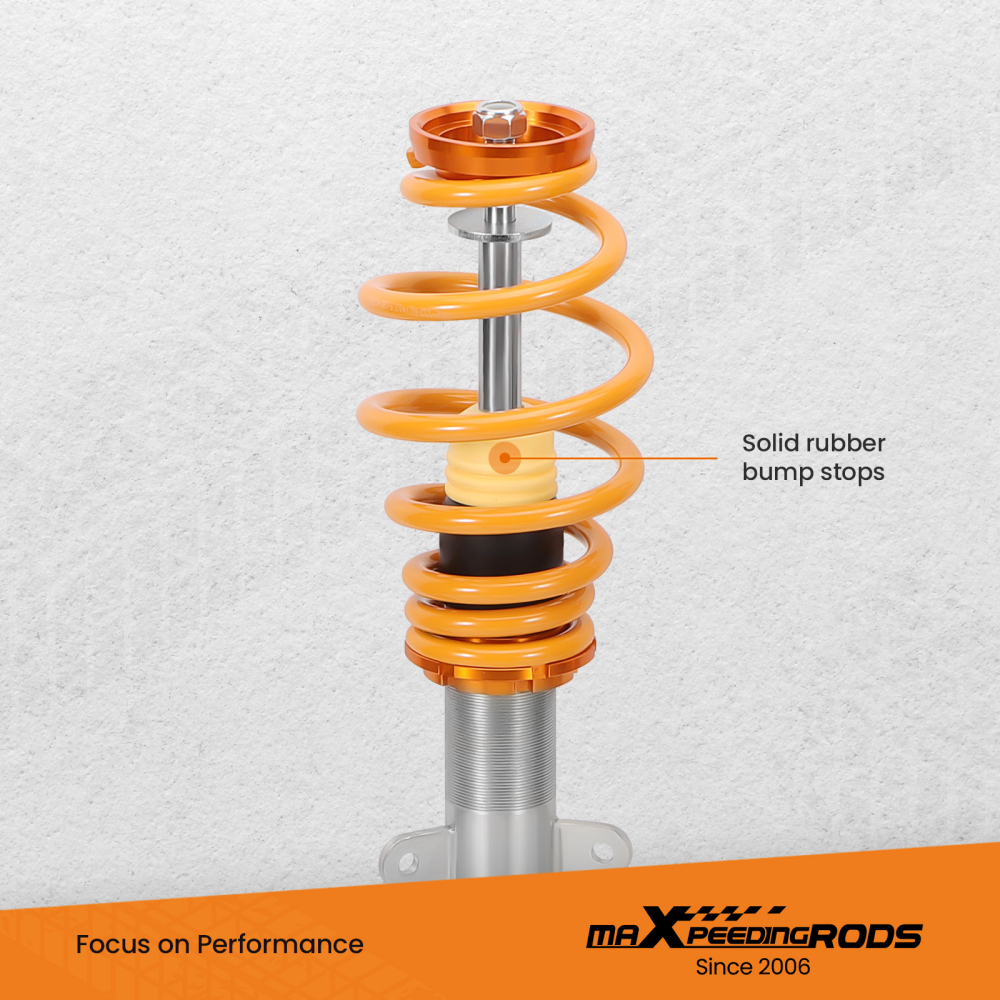 Adjustable Suspension Kit Springs Shock Absorbers compatible for Citroën C4 LA UA LC 1.6 2.0 HDi Adjustable Suspension Kit Springs Shock Absorbers compatible for Citroën C4 LA UA LC 1.6 2.0 HDi