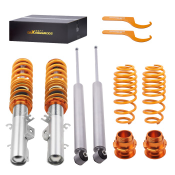 Coilover Suspension compatible for Seat Leon Mk1 1m compatible for Cupra R 1.8 T Lowering Shock Struts Lowering Kit